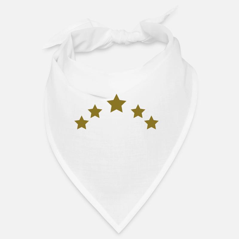 5 Sterne Bogen Bandana