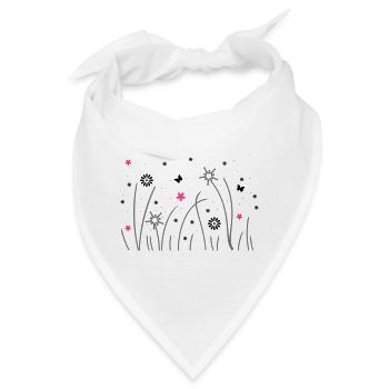 grashalme - Bandana - Weiß - Vorne