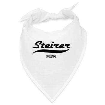 Steiermark - Bandana - Weiß - Vorne