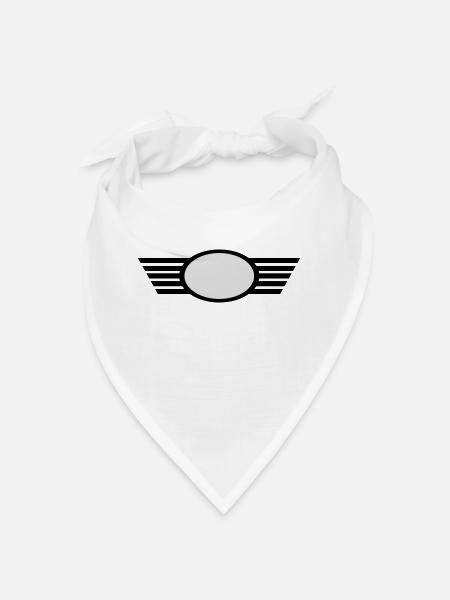 Wappen - Bandana - blanc - Devant