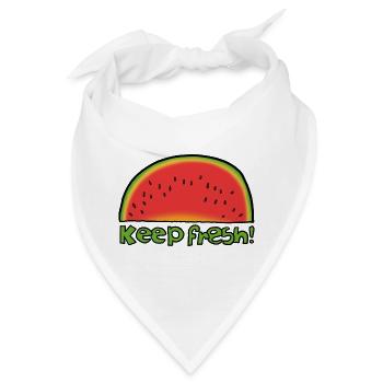 Melone - Bandana - Weiß - Vorne