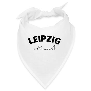 Leipzig - Bandana - Weiß - Vorne