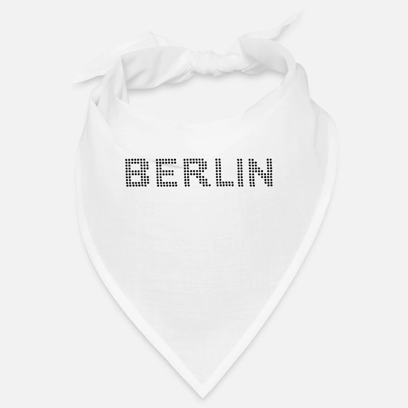 BERLIN Dot font Bandana