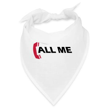 call_me_2c - Bandana - Weiß - Vorne