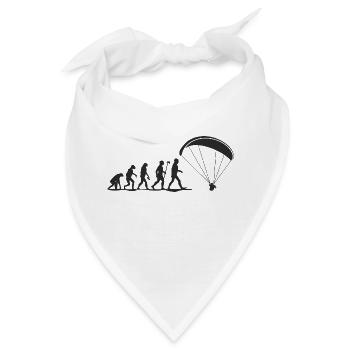 evolution paragliding - Bandana - Weiß - Vorne