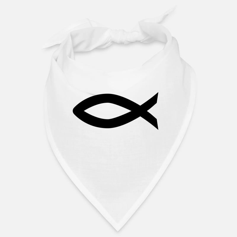 Christianisme - Bandana - blanc