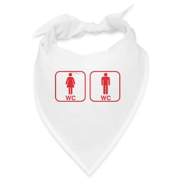 WC - Bandana - Weiß - Vorne