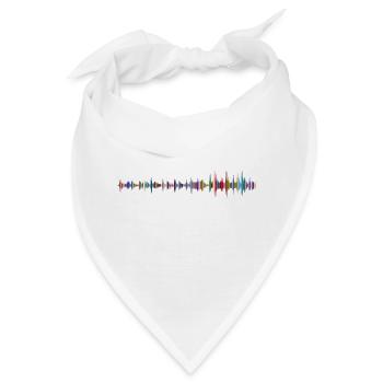 Sound - Bandana - Weiß - Vorne