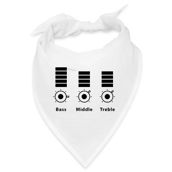 mixer - Bandana - Weiß - Vorne