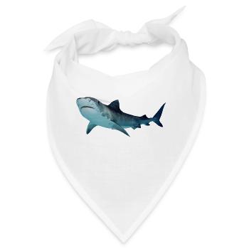 Haie - Bandana - Weiß - Vorne