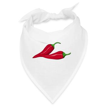 peperoni - Bandana - Weiß - Vorne