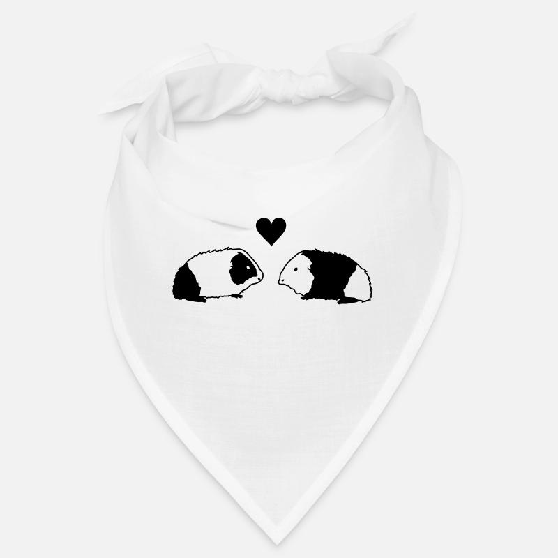 Meerschwein Love Bandana