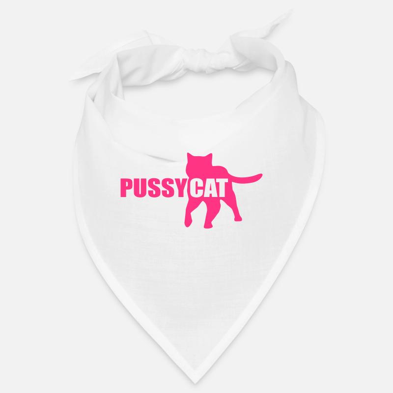 Pussycat cat kitty graphique vectoriel Bandana