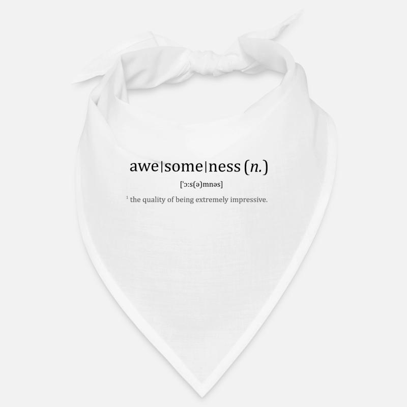 Awesome Dictionary Bandana