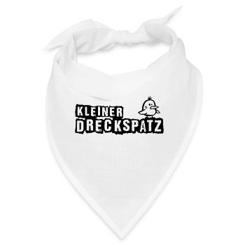 Kleiner Dreckspatz - Bandana - Weiß - Vorne