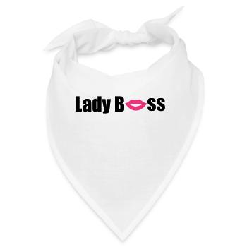 Lady Boss - Bandana - Weiß - Vorne