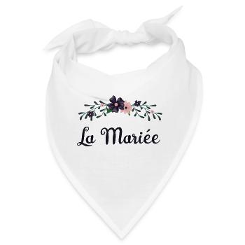 Die Braut - Bucolic Collection -anpassbar - Bandana - Weiß - Vorne