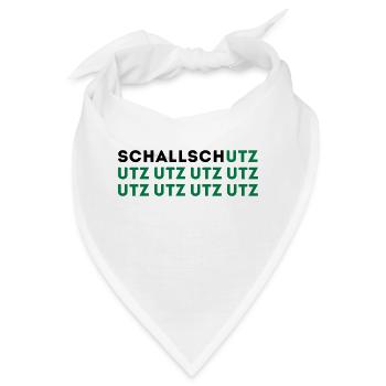 Schallschutz UTZ UTZ UTZ zweifarbig - Bandana - Weiß - Vorne