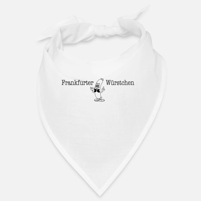 Wurst mit Gesicht - Frankfurter Würstchen Bandana