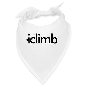 I climb - Bandana - Weiß - Vorne