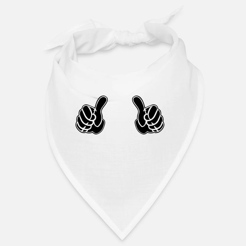pair of pointing hands Bandana