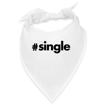 Single - Bandana - Weiß - Vorne
