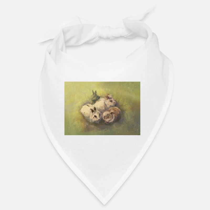 Rabbit Pack - Bandana - white