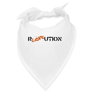 rloveution - Bandana - Weiß - Vorne