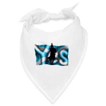 Scotland yes - Bandana - Weiß - Vorne