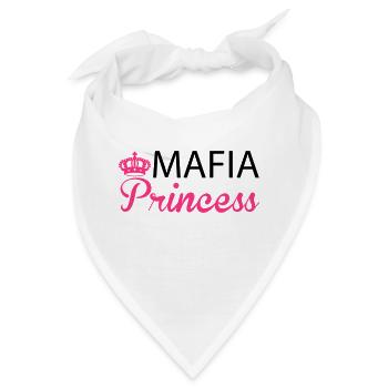 Mafia Princess - Bandana - Weiß - Vorne