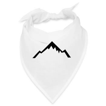 Mountain - Bandana - Weiß - Vorne