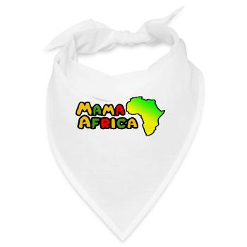 Africa - Mama Africa - Mama Afrika 1 - Bandana - Weiß - Vorne