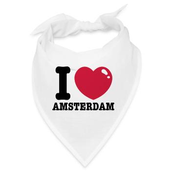 amsterdam - Bandana - Weiß - Vorne