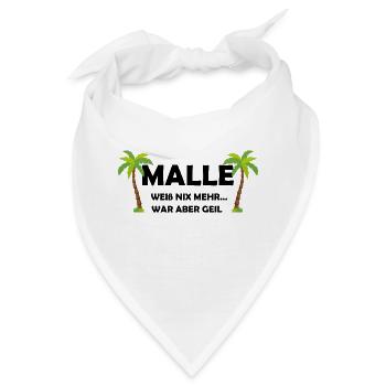 Mallorca - Bandana - Weiß - Vorne