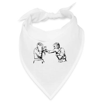 Boxing - Bandana - Weiß - Vorne