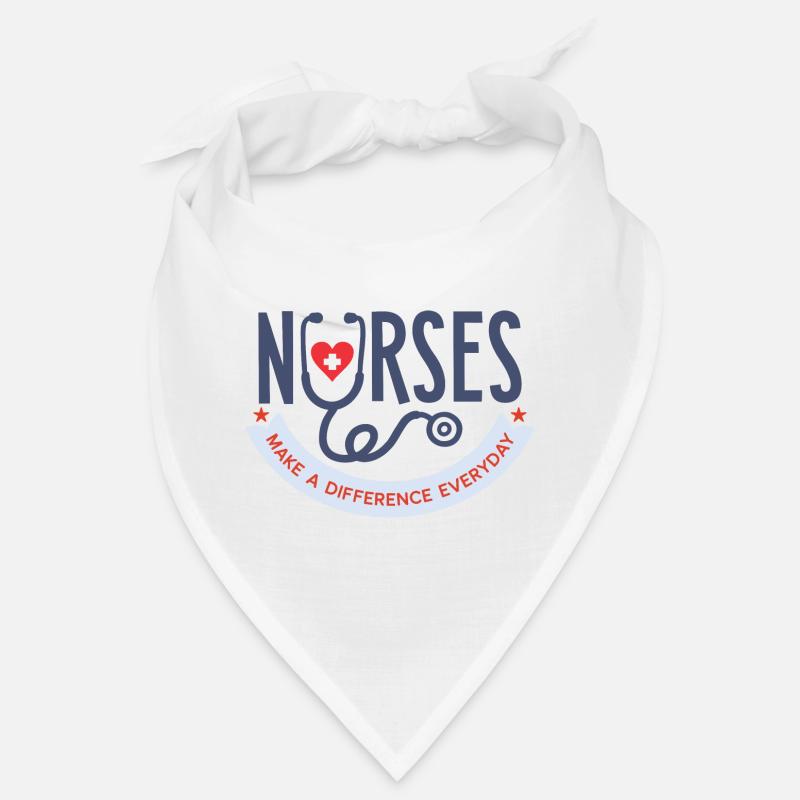 Nurses Make a Difference Everyday T-Shirt Bandana