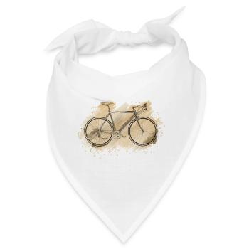 Rennrad - Bandana - Weiß - Vorne