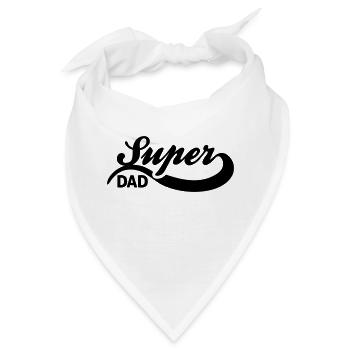Vater - Bandana - Weiß - Vorne