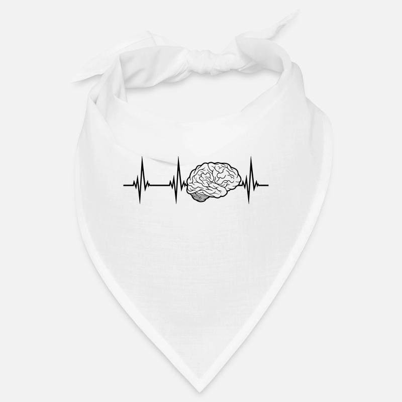 Conception du cerveau ECG Bandana