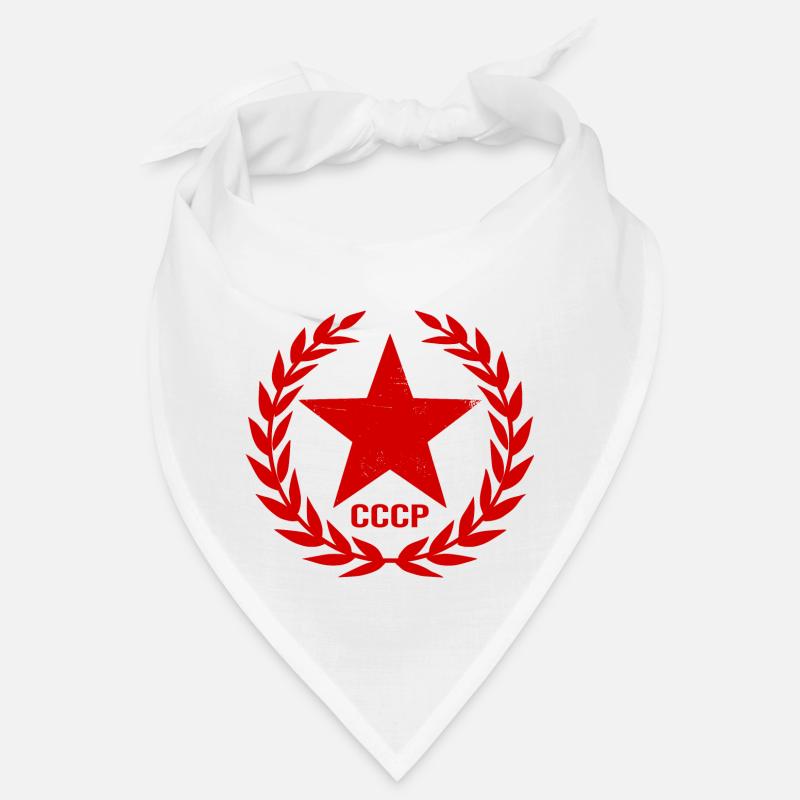 Soviet Union SSSR Soviet Union - Bandana - white
