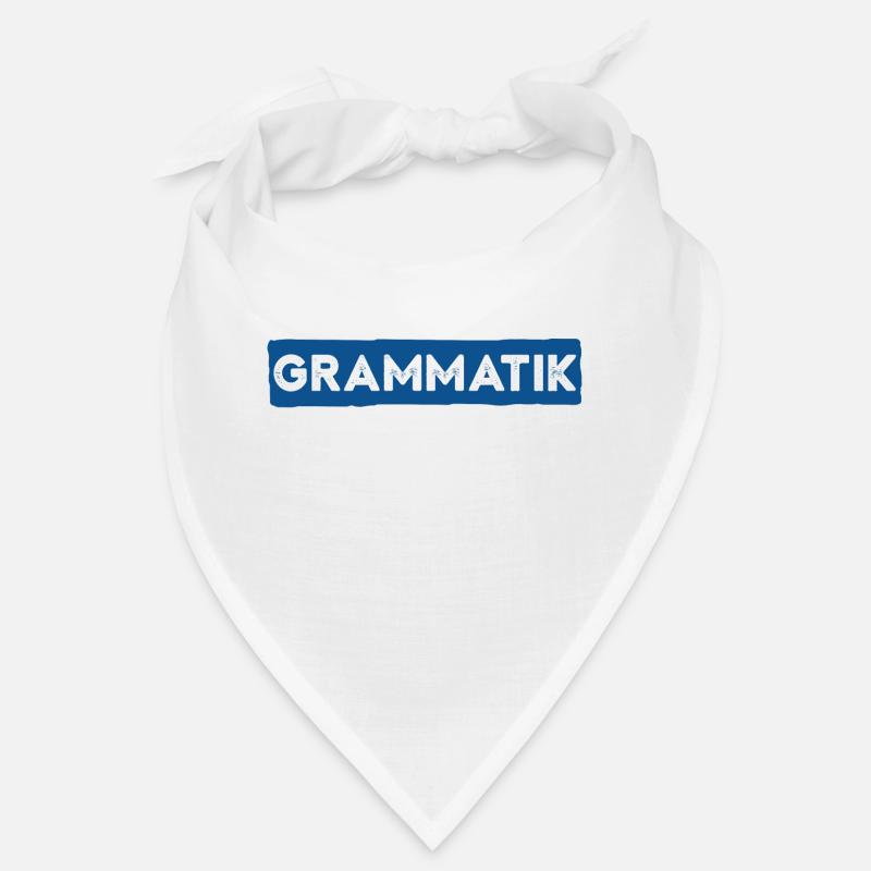 Grammatik Polizei Bandana