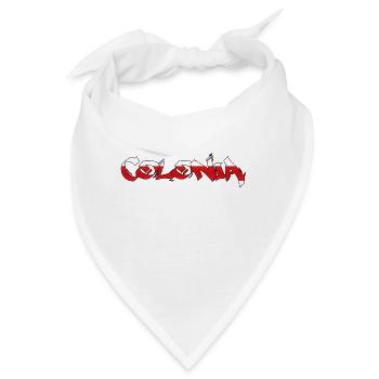 "Colonia" Rot-Weiss [MARSNEVENEKSK] - Bandana - Weiß - Vorne
