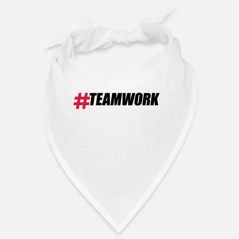 Hashtag Teamwork Logo Design Crew Amis Groupe B Bandana
