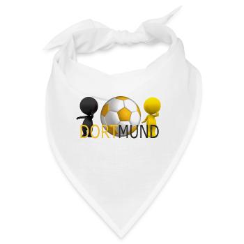Dortmund - Bandana - Weiß - Vorne