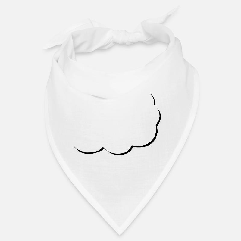 speech balloon | halbe Sprechblase | Wolke | Cloud Bandana