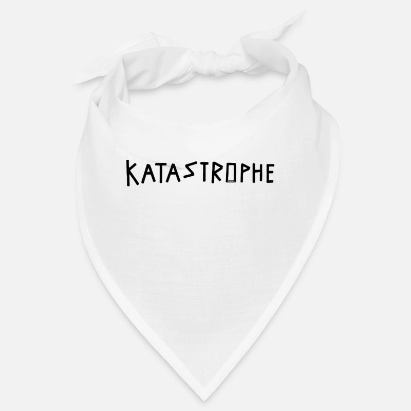Katastrophe - Bandana - Weiß