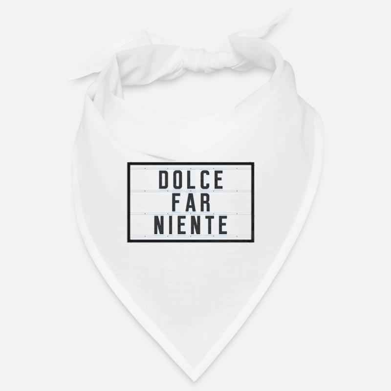 DOLCE FAR NIENTE - Bandana - Weiß