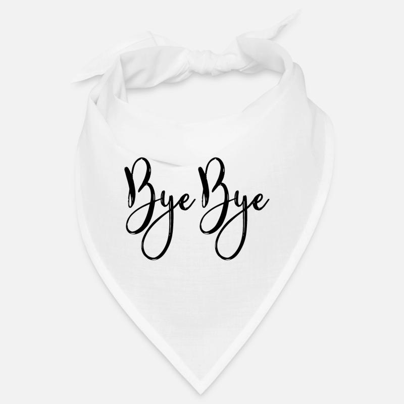 Bye Bye - Bandana - Weiß