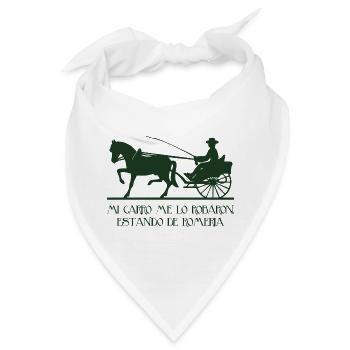Mein Wagen - Bandana - Weiß - Vorne