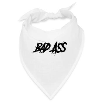 badass splash - Bandana - Weiß - Vorne